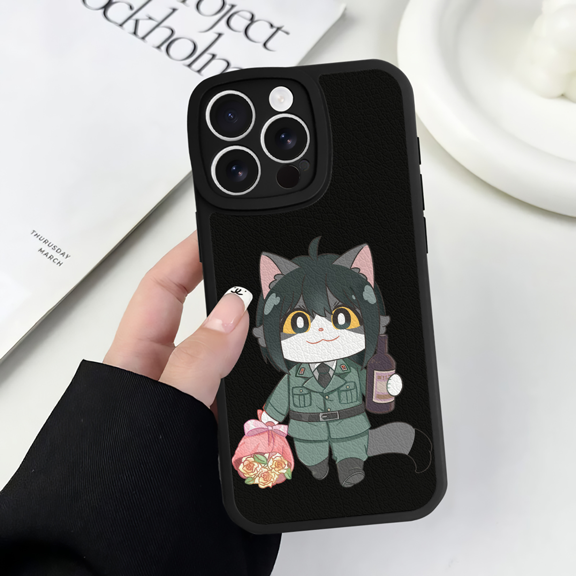 （画像用） SPY×FAMILY间谍家家酒 【iPhone 16シリーズ対応】シリコンスマホケース（レザー調） 材質：シリコン